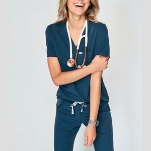 Figs scrub pants Kade Dark Harbor